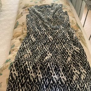 EF snake print dress